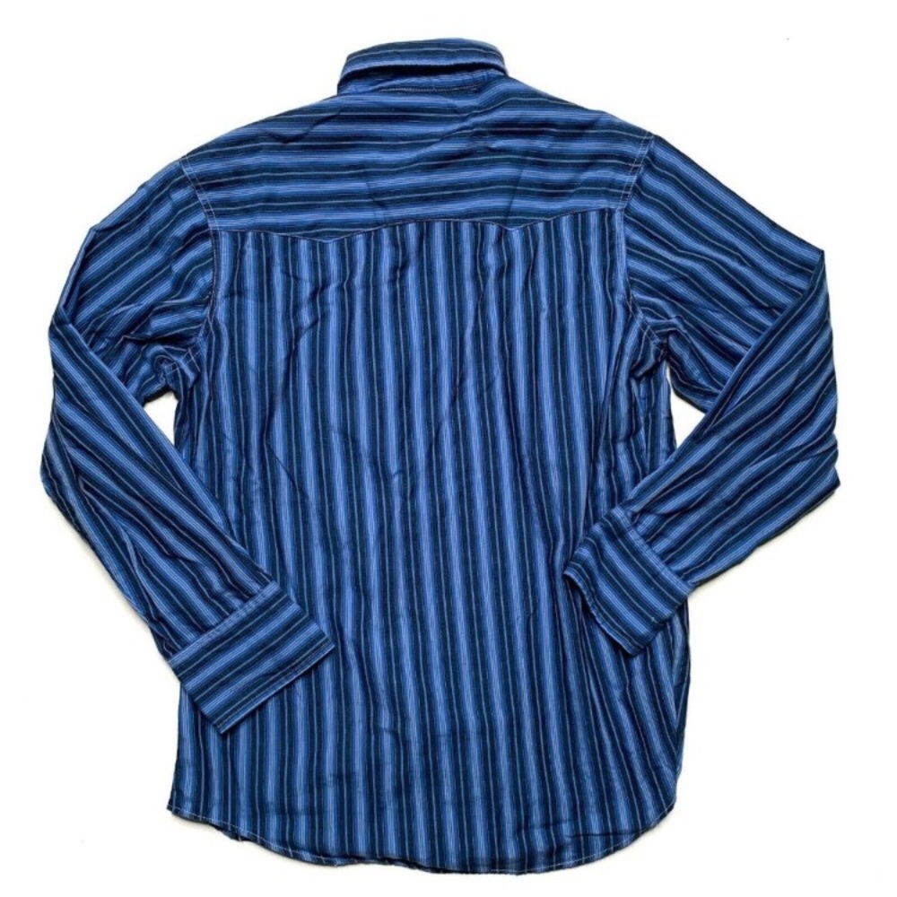 Wrangler Sized Medium Western Button Down - image 2